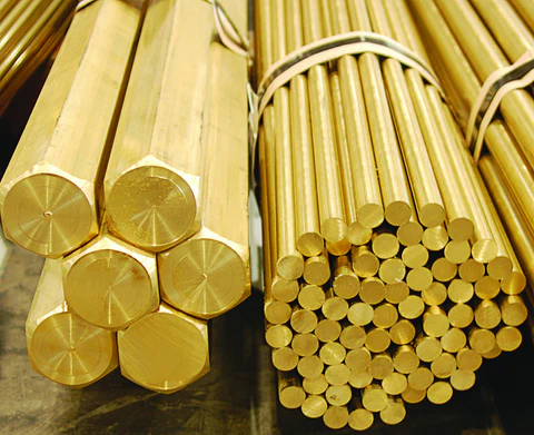 thumbnail image 2 of C27450 Lead Free Brass Round Bar - 1" Diameter X 12" Long, Brass Lathe Stock 2 of 5