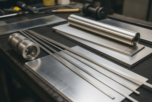 Rolled nickel silver strip and sheet