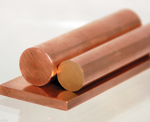 12 X 12/ 5 Mil (36 ga.) Copper Sheets (4) | Basic Copper